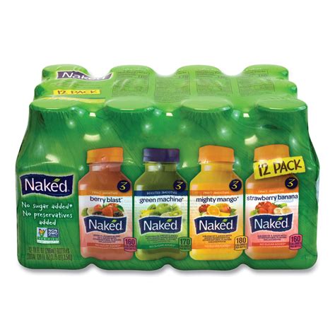 Costco Naked Juice, Variety 12